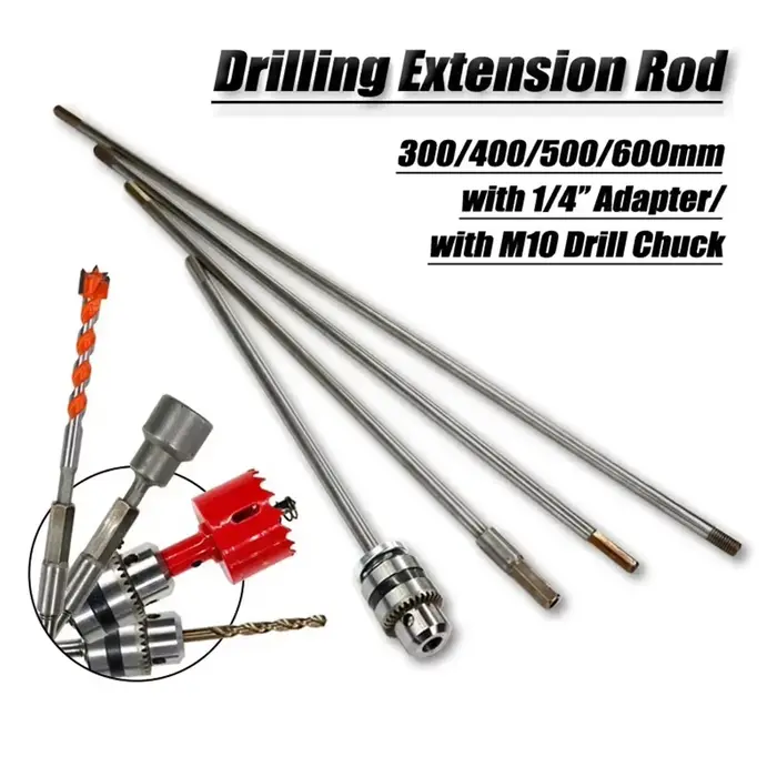 Barre d'extension de foret M10Chuck
