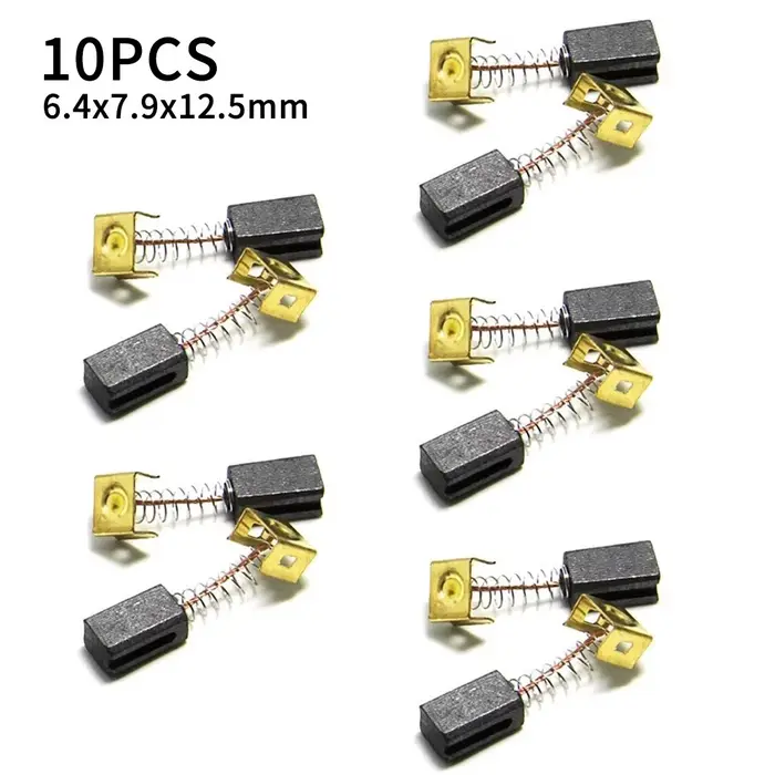 Brosses en carbone pour meuleuse d'angle, accessoires pour Black Decker CD105, CD110, CD115, KG900,