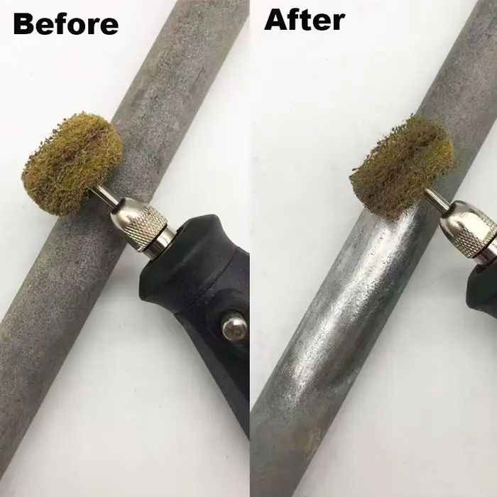 Mini perceuse, brosse Abrasive