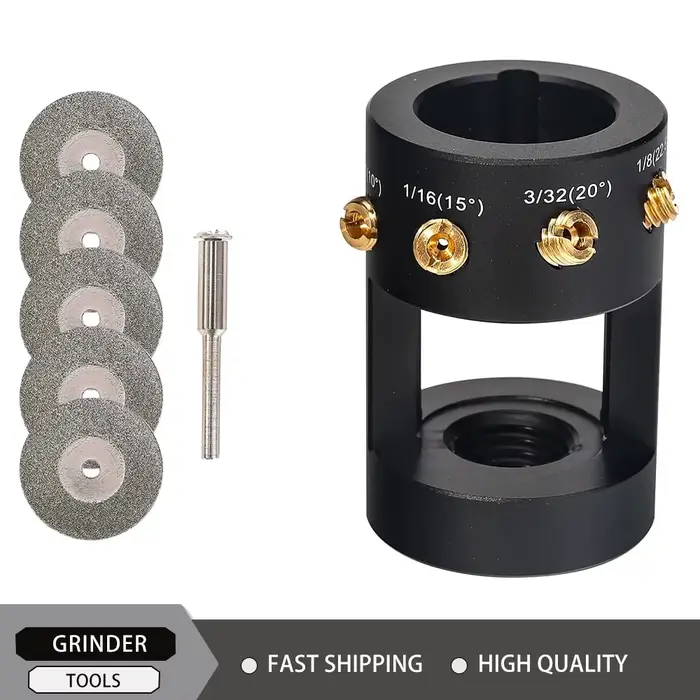 Meuleuse d'électrodes en tungstène pour soudage TIG, outil de meulage multi-angles et à trou horizon