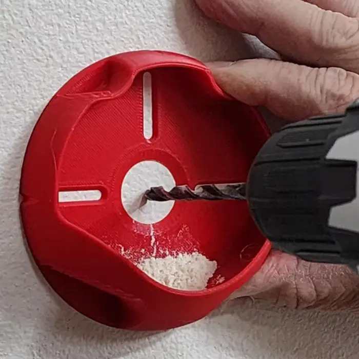  Collecteur de poussière de perçage en plastique Durable