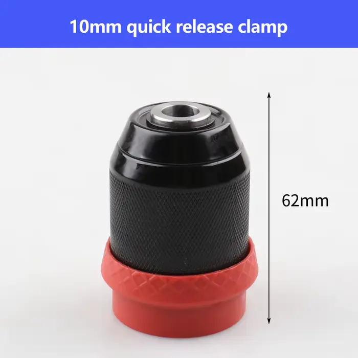 Mandrin de Conversion de perceuse à dégagement rapide pour embouts hexagonaux de 6.35mm, Compatible
