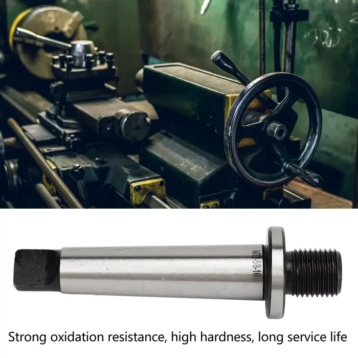 Adaptateur de mandrin de perçage MT2-5/8-16 en acier au manganèse trempé
