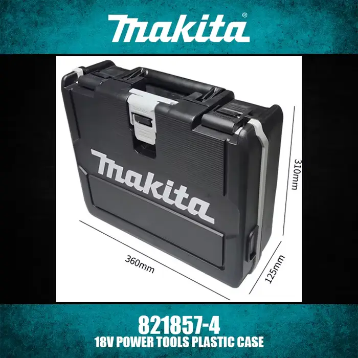 Boîte en plastique pour outils électriques Makita 821857-4/821811-8 18V/40V