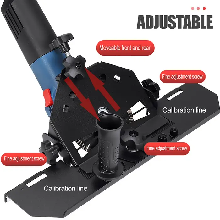 Outil de coupe à angle de 45 degrés pour meuleuses d'angle