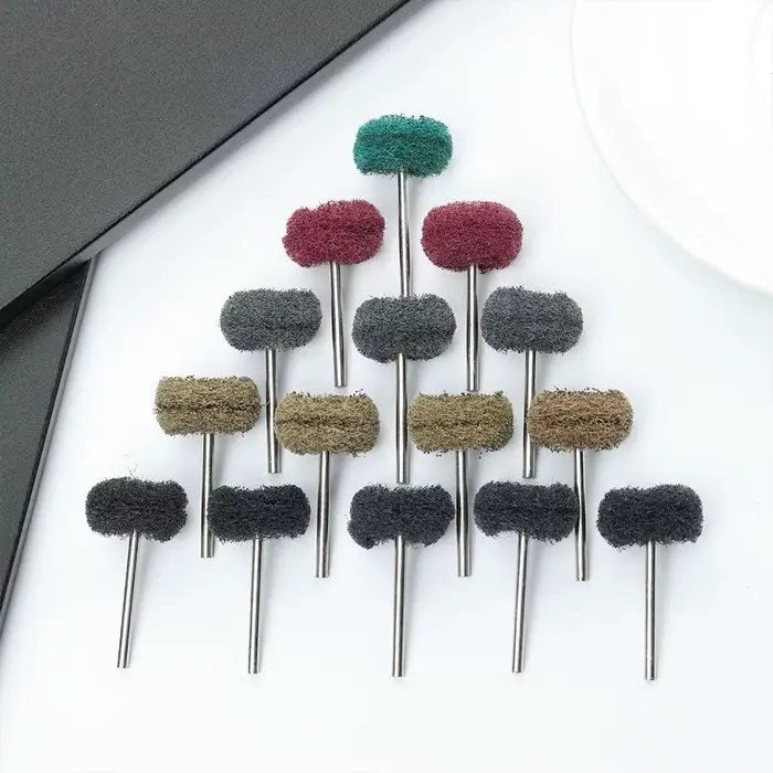 Mini accessoires de polissage de ponçage avec tige de 3mm