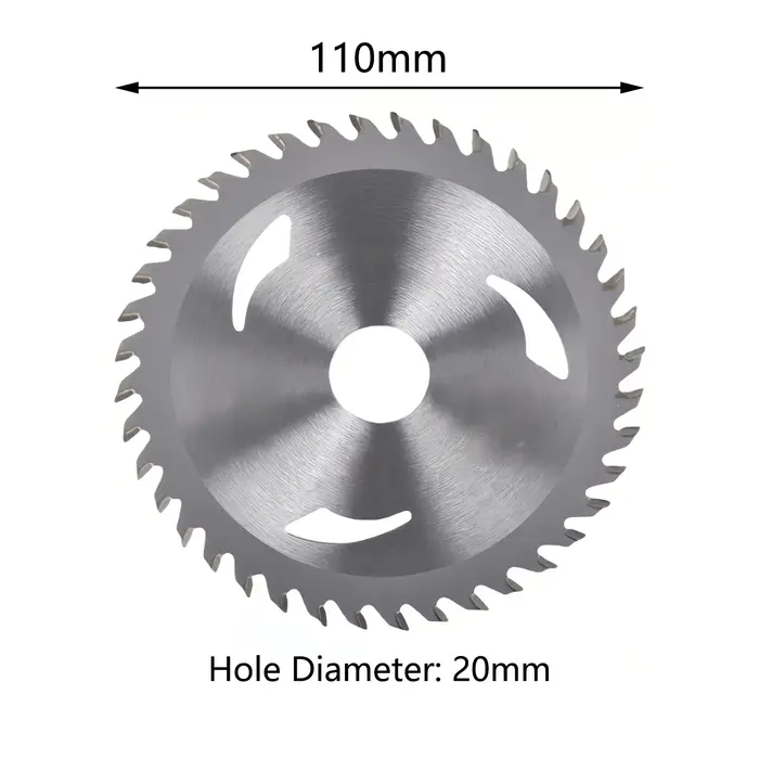 1 pièces 4 "110mm lame de scie circulaire disque de coupe du bois 30/40 dents 20mm alésage
