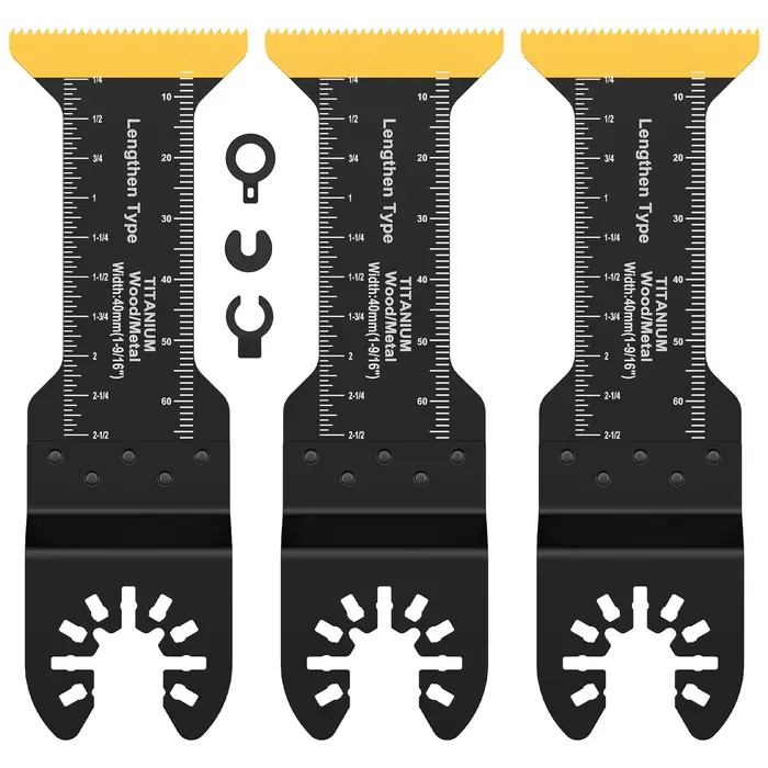 Lames de scie oscillante multifonctionnelles