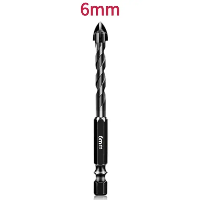 Foret pour brique et pierre de 3 à 12mm, jeu de forets pour béton, adapté au perçage du verre, du cé