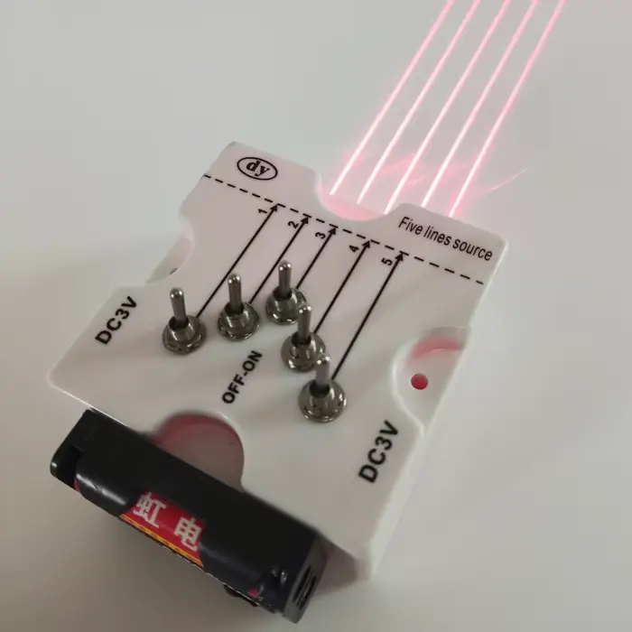 Source de lumière Laser à cinq lignes