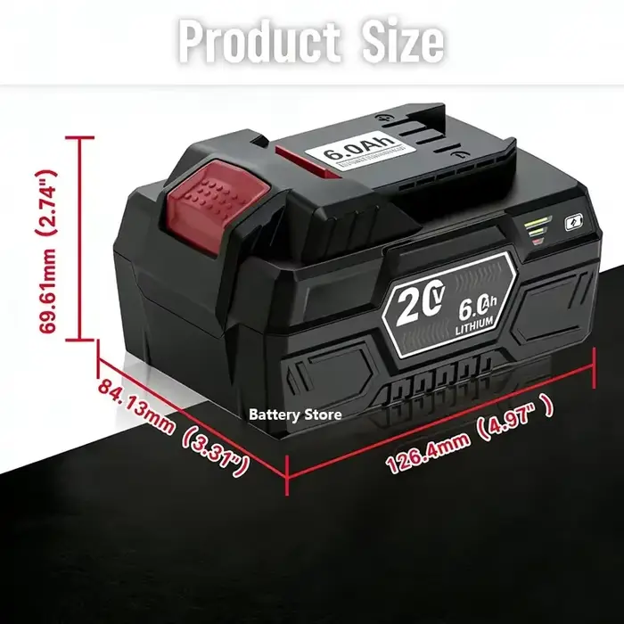 Batterie lithium-ion pour outils électriques Parkside 20V