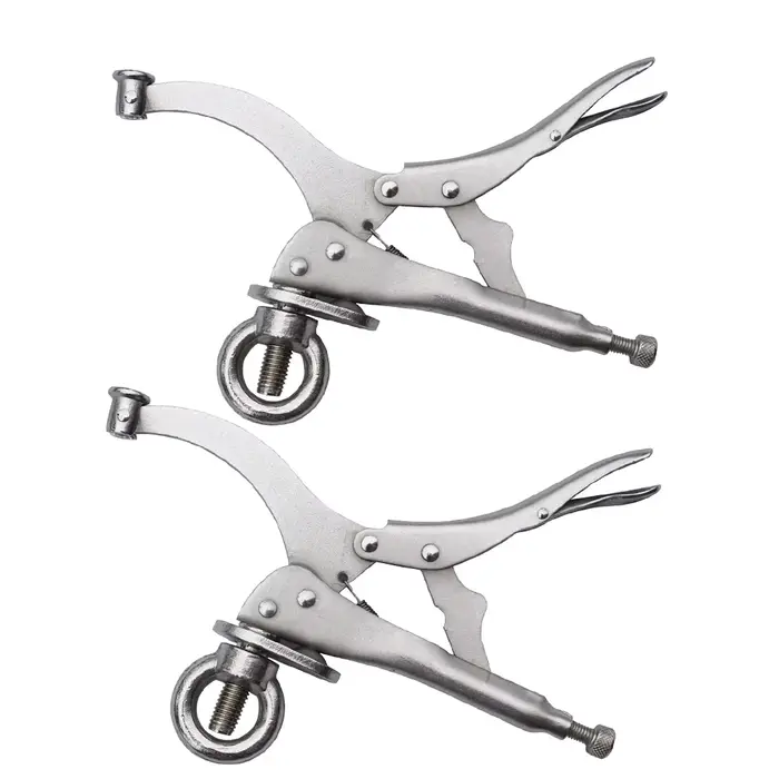 Paquet de 2 pinces de presse pour perceuse de 9 pouces, pince de fixation de verrouillage pour press