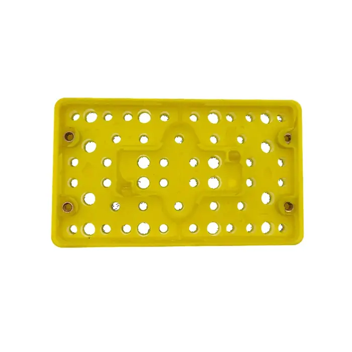 Tampon de support de ponceuse 80x133mm avec 54 trous d'extraction de poussière, feuilles de ponçage 
