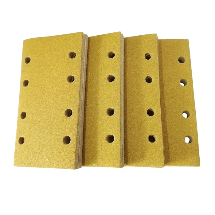Festool ponceuses broyeur papier de verre 95x180mm jaune crochet boucle rectangulaire auto-adhésif flocage feuille pour le meulage