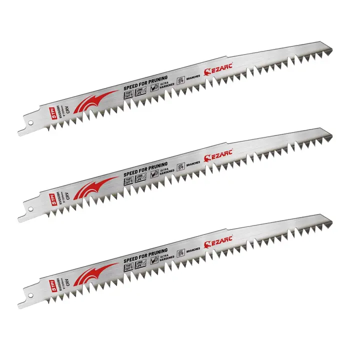 Lames de scie sabre pour élagage du bois
