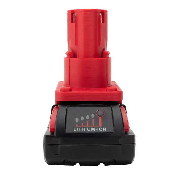 Adaptateur convertisseur pour outils Lidl Parkside X12V Li-ion vers batterie Milwaukee 18V