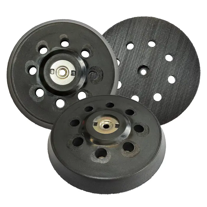 Tampon de ponçage de plaque de Support de 5 "/125mm pour ponceuse Metabos SXE325/425/450/3125