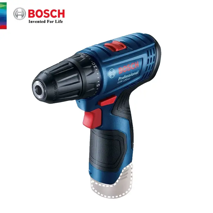 Bosch perceuse sans fil professionnelle GSR 120-LI 12V, pilote électrique multifonction, tournevis é