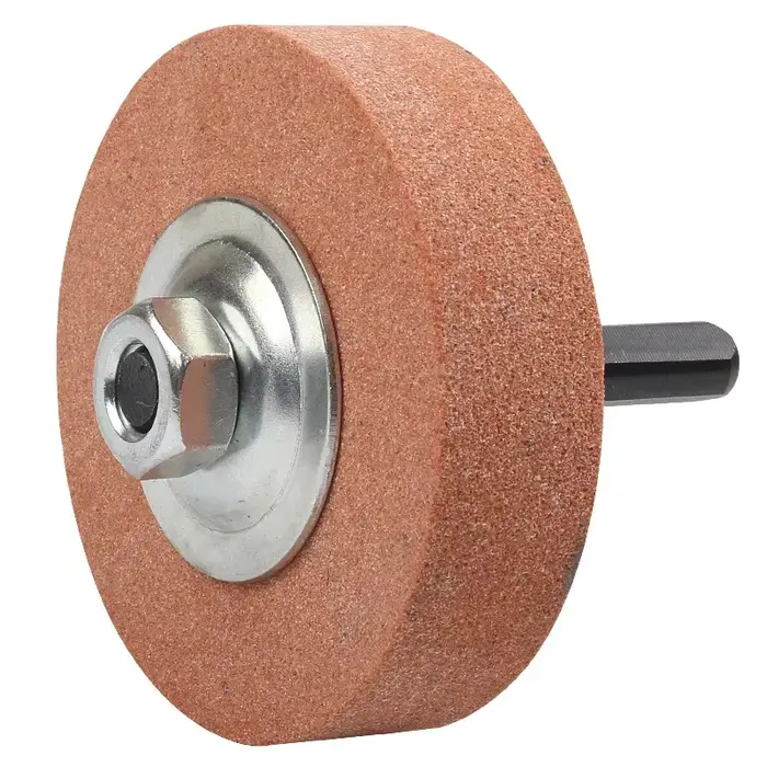 Tête de brosse de roue en tissu de polissage