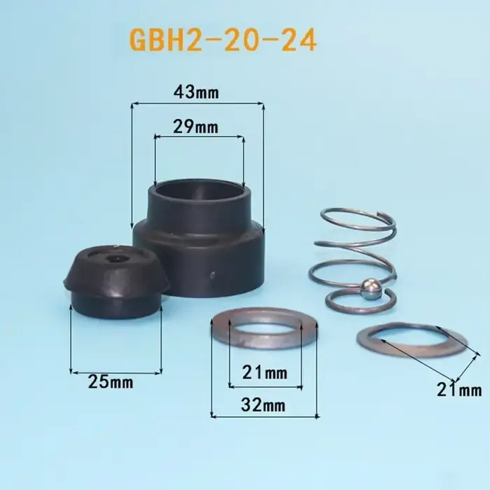 1 jeu de couvercles de mandrin de perceuse, pièces de rechange pour Bosch GBH2-20/2-24/2-26, pince d