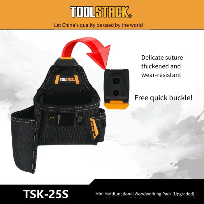 TOOLSTACK TSK-25S Mini trousse à outils de charpentier