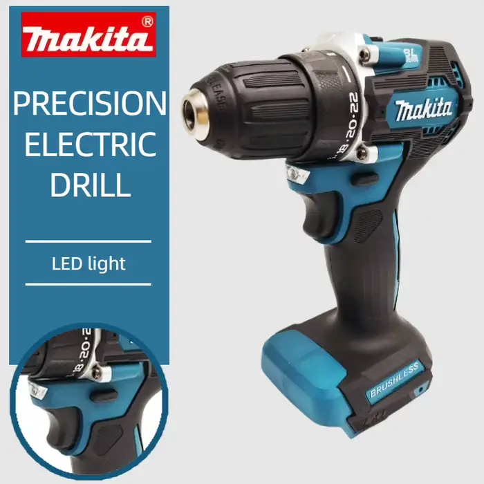 Perceuse à percussion sans fil Makita DDF487 10 mm 18 V