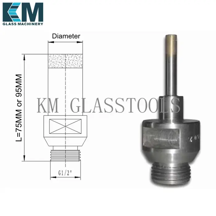 Nouvelle perceuse à verre! Diamètre 5 mm ~ 120 mm