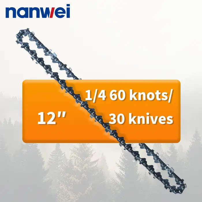Scie à chaîne électrique NANWE 8/10/12 pouces pour le bois
