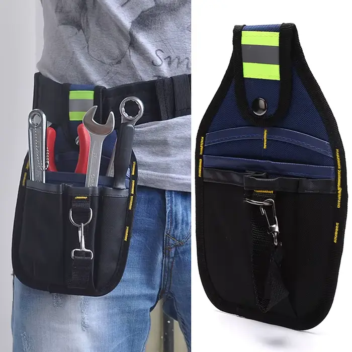 Porte-outils, pochette, fixation de ceinture de travail pour électriciens de bricolage, charpentiers