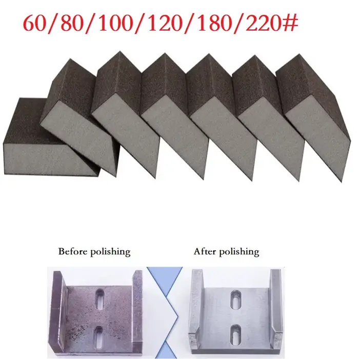 Blocs d'éponge de ponçage 60-240 grains