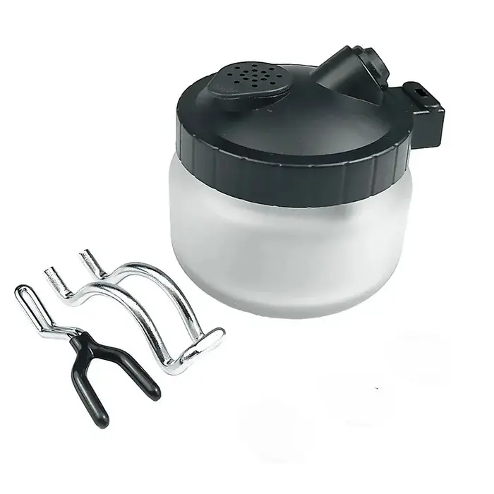 Kit d'outils de nettoyage de odorpulvérisateur conviviale ré, pot de livres d'aérographe, ensemble d