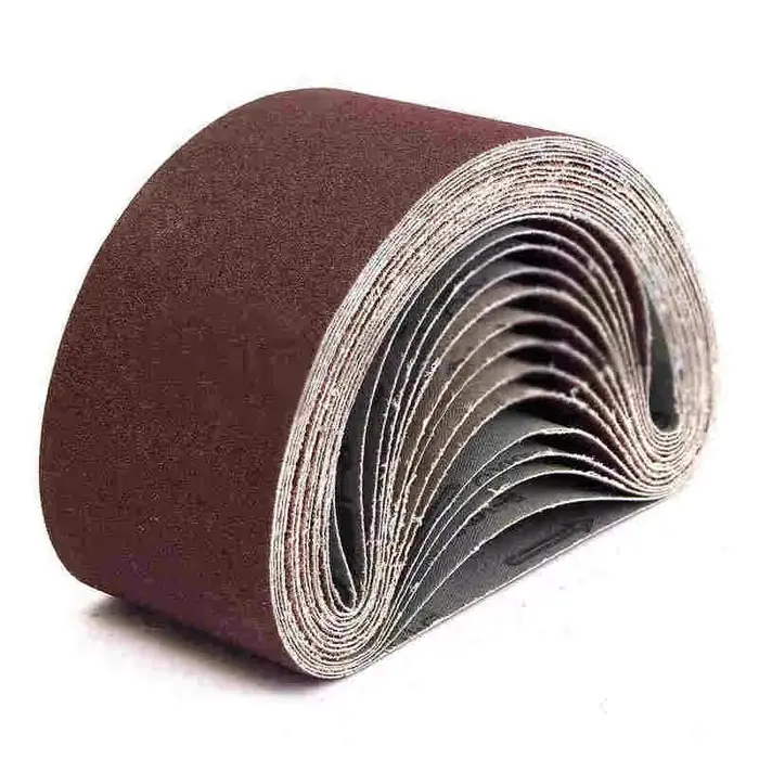 Bande Abrasive 75x457mm, 10 Pièces, Oxyde de 40 à 1000 Grains, Accessoire Électrique