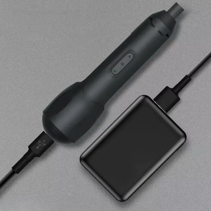 Kit de tournevis électrique sans fil Xiaomi – Rechargeable 3.6V Auto/Manuel double Mode avec 12 embouts pour l'électronique de précision/Auto R