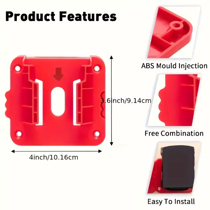 Milwaukee-Support de batterie M18