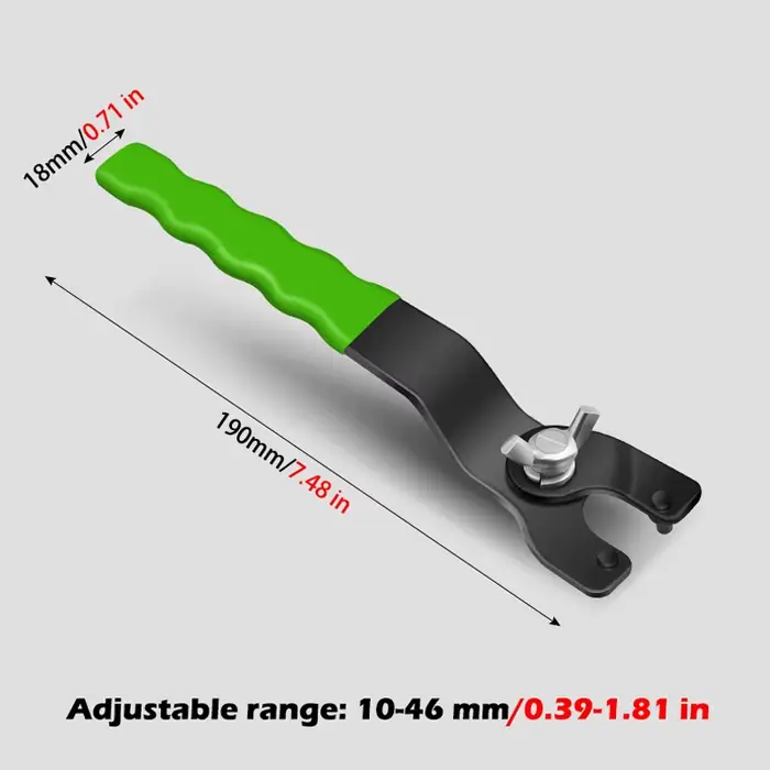 Meuleuse d'angle réglable enveloppée