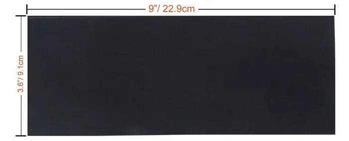 Assortiment de feuilles de papier abrasif pour ponçage automobile