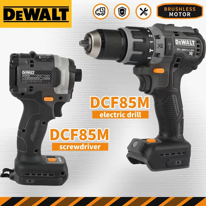 Perceuse et visseuse à chocs sans balais DEWALT DCF85M 20V | Outil électrique avec couple de 205 Nm