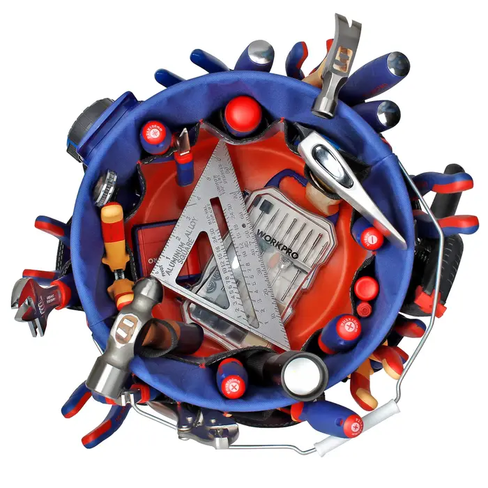 Punta KPRO-Boîte à outils pliable portable avec 51 poches de rangement