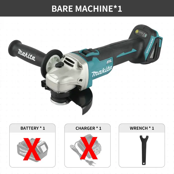 Meuleuse d'angle sans fil Makita DGA504 18V 6.0Ah 125mm au lithium