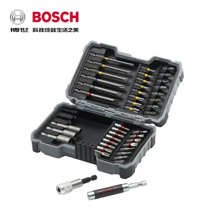 Bosch – boîte magique arc-en-ciel de 43 pièces, jeu de tournevis et d'embouts pour perceuse électrique, accessoires d'outils électriques Bosch