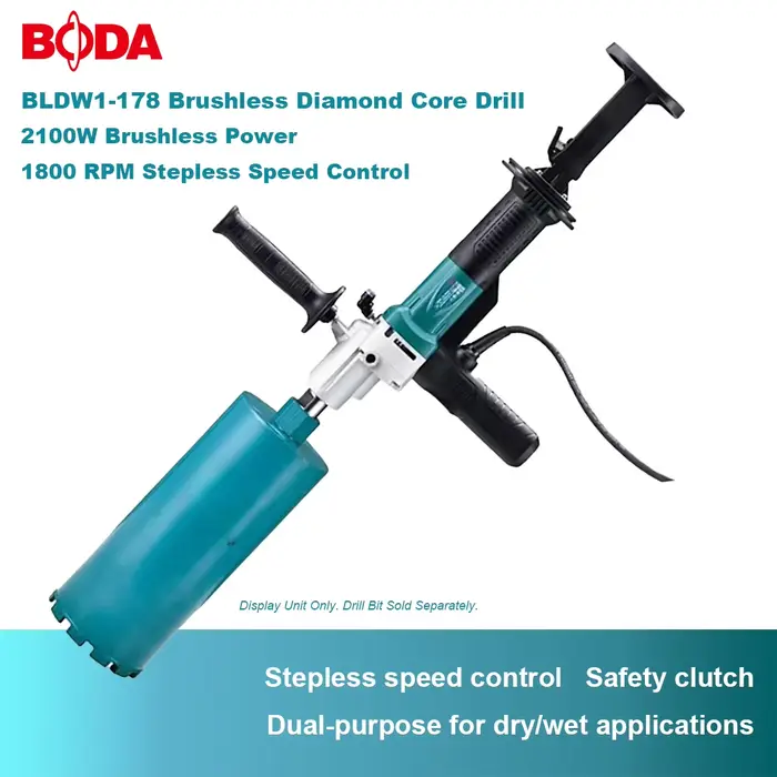 BODA – perceuse humide/sèche sans balais 20-178mm