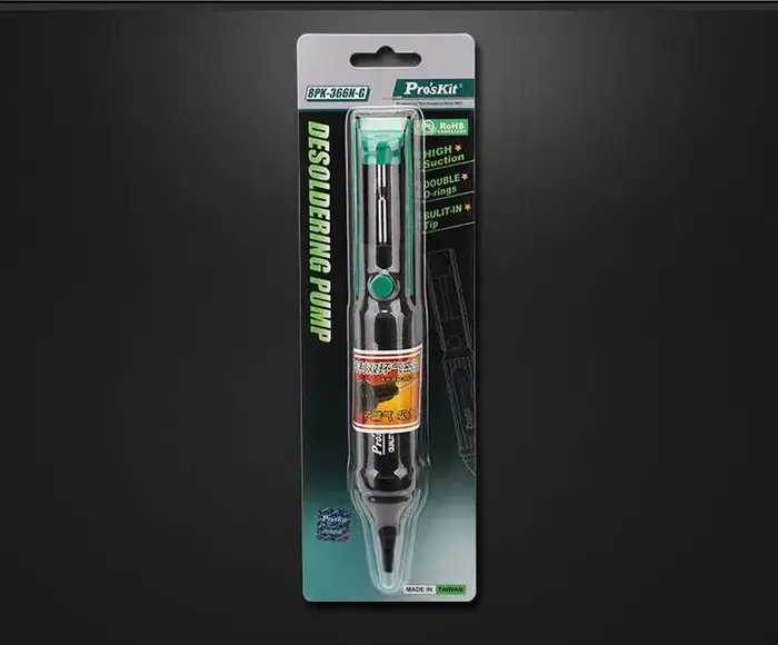 Original Pro'skit Proskit 8PK-366N-G ventouse pistolet à souder fer stylo outil à main pompe d'aspir