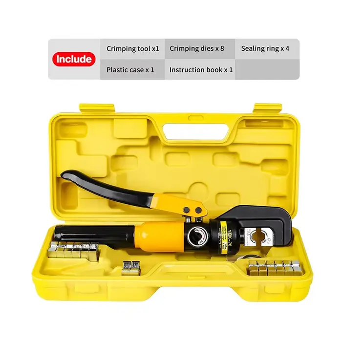 Pince à sertir hydraulique 4-70 mm2 YQK-70 pression 8T outils hydrauliques domestiques pince hydraul