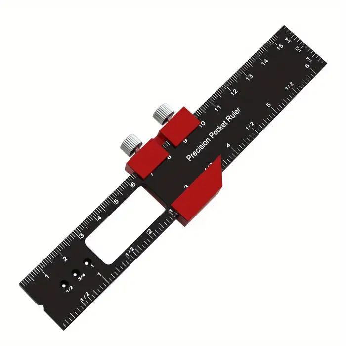 Règle d'angle de précision en alliage d'aluminium pour le travail du bois et la menuiserie, outil de