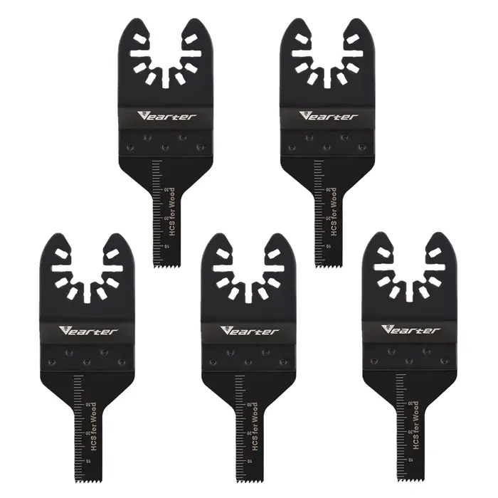 Vearter – ensemble de lames de scie oscillantes multi-outils, 10-68mm, 5 pièces, universelles pour b