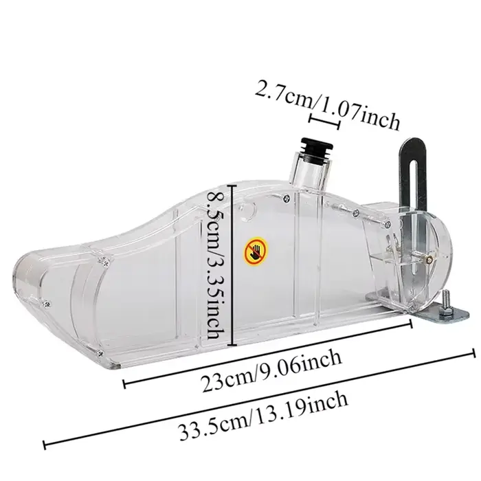 Scie circulaire électrique anti-poussière