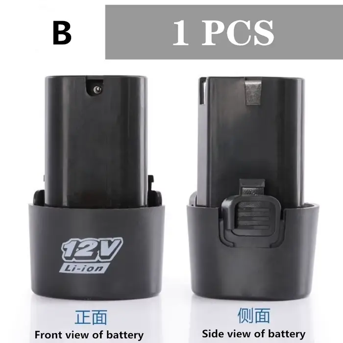 Perceuse à main électrique sans fil, batterie aste de grande capacité, batterie de tournevis électri