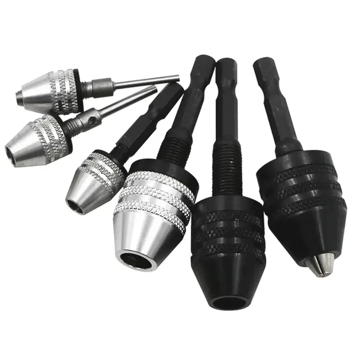 Adaptateur de tournevis à percussion sans clé pour mandrin de perceuse