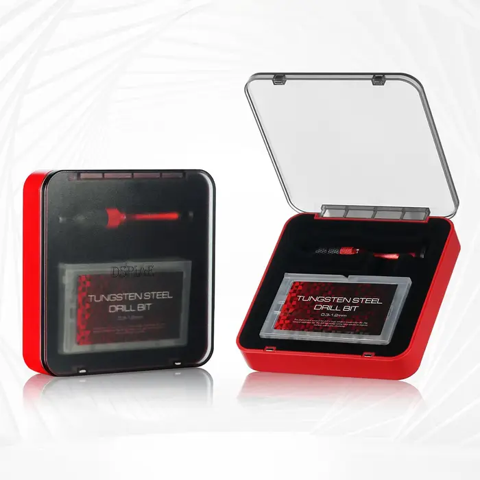 DSPIAE AT-SHD Précision Perceuse À Main Ensemble Pour Hobby DIY Modèle Outil Exécutif En Alliage D'aluminium Rouge