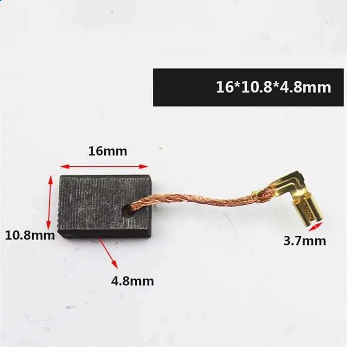 Meuleuse d'angle électromécanique, brosse en carbone adaptée à Makita 9553HB/B/HN 9555B/NB 9556NB 95